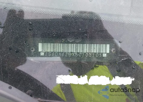 2011 Cadillac Sts Premium из США, поврежденный, VIN 1G6DX6EDXB0103105